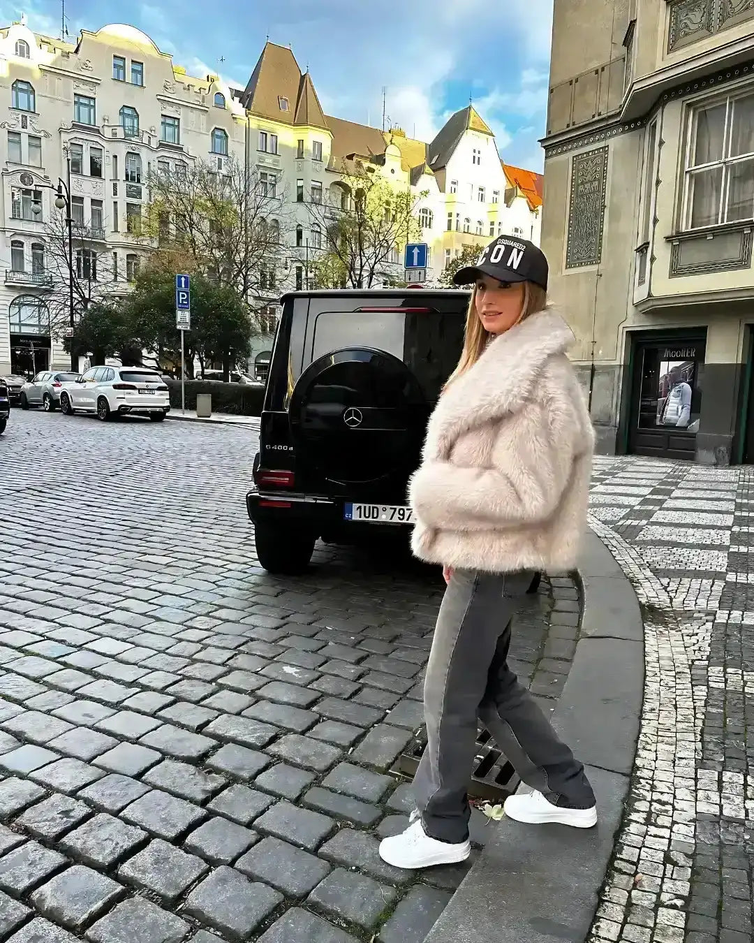 Casaco Sabrina com Textura Felpuda