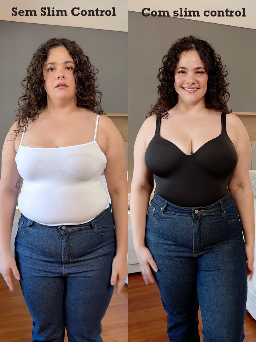 Kit 3 Regatas Modeladora Slim Control