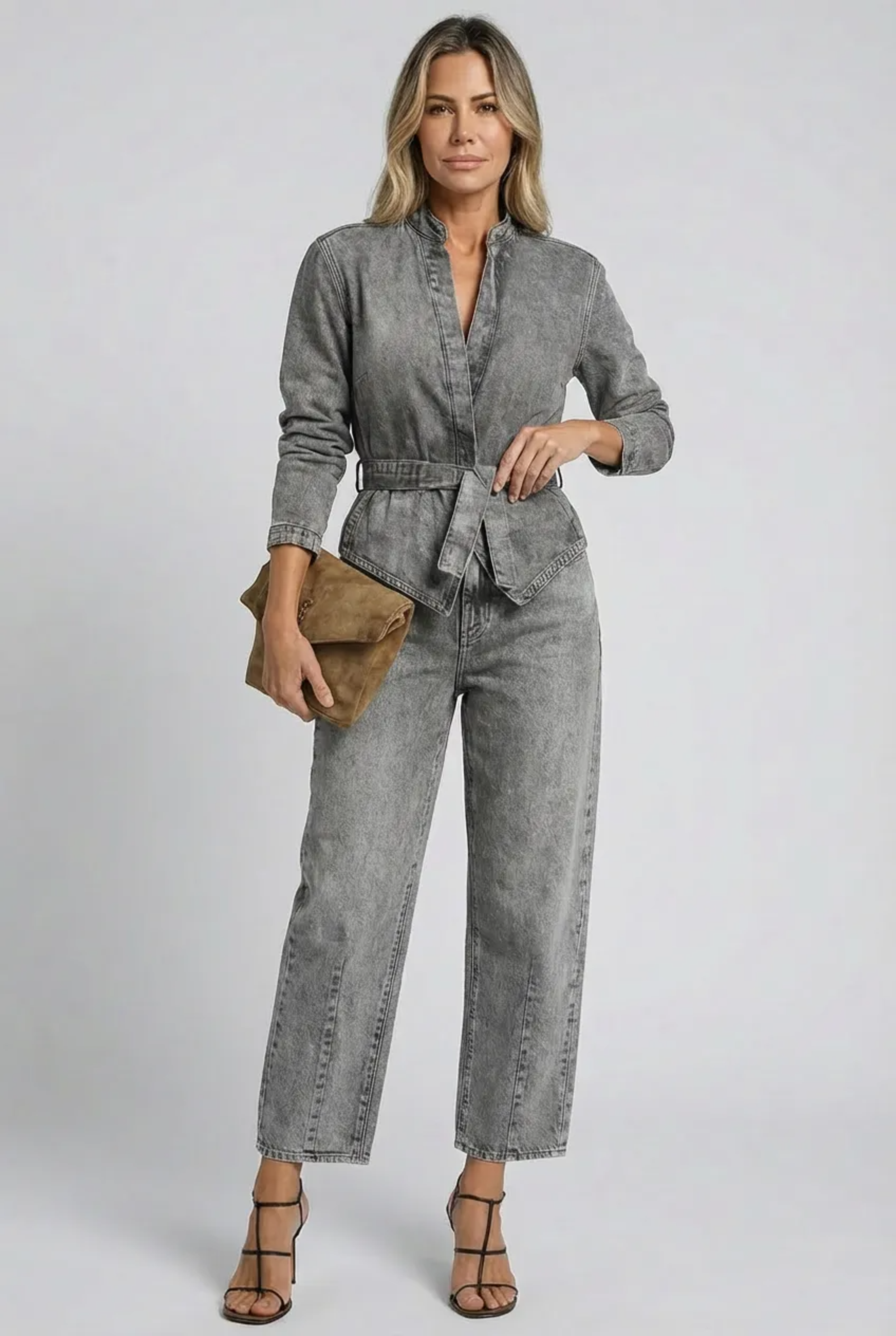 Conjunto Jess - Jeans - (Queridinho das Blogueiras Europeias)