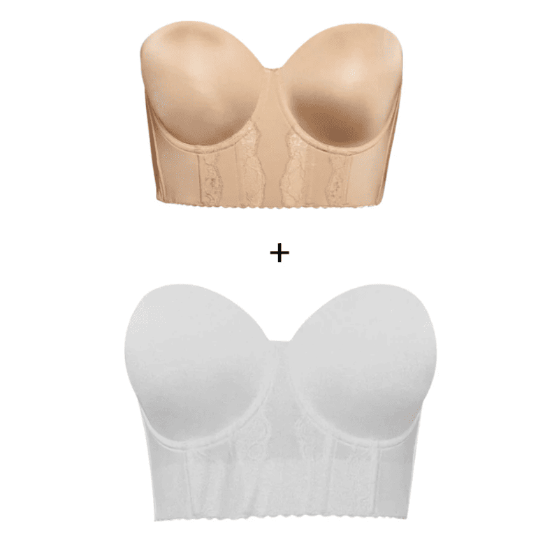 Kit 2 Sutiãs Corset Modelador + Alças Removíveis Grátis - Modazzy
