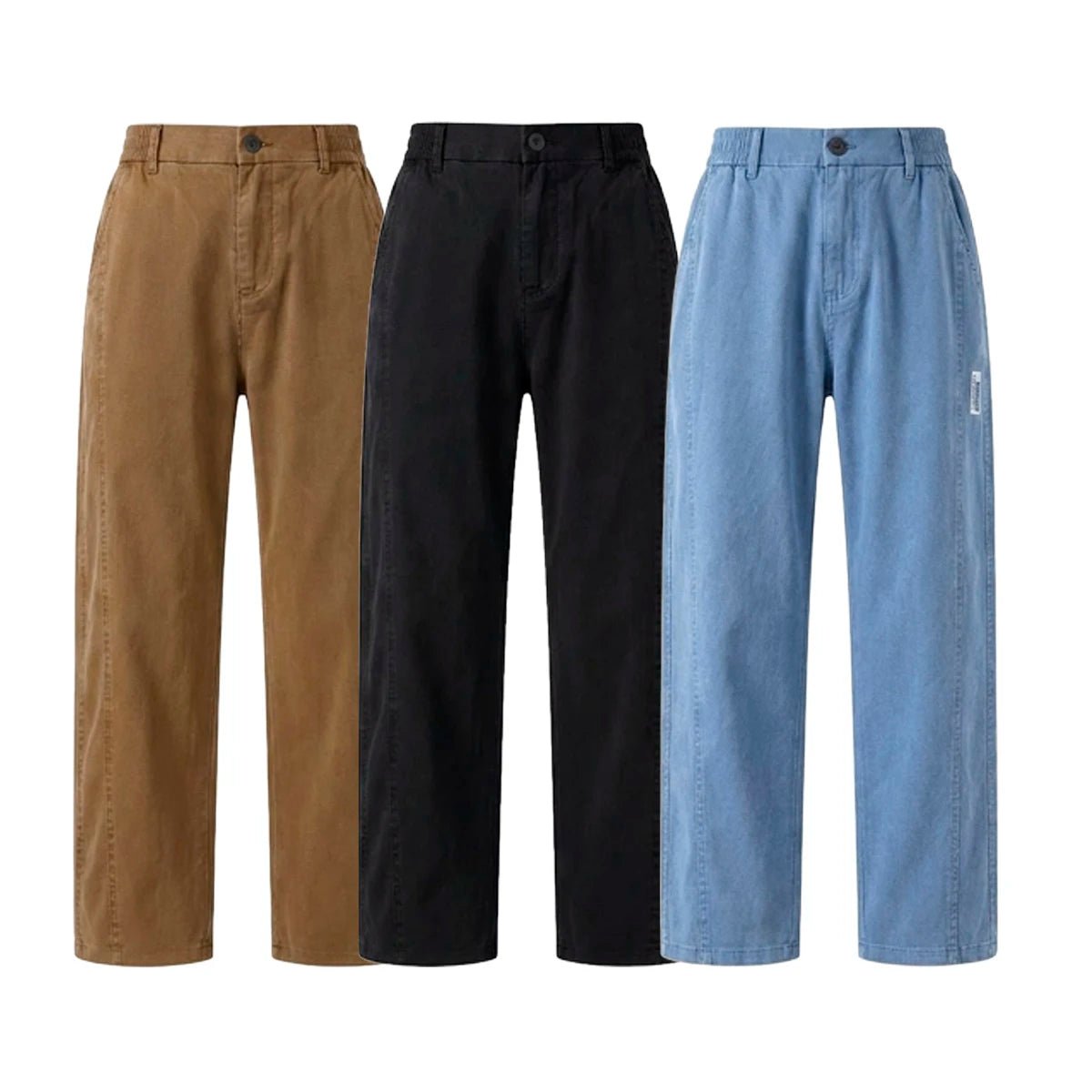 Kit 3 Calças Femininas Luna em Malha Seda Gelo - Modazzy
