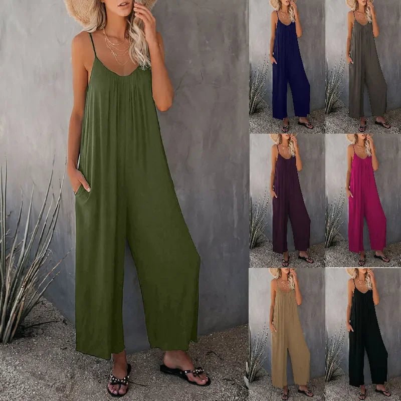 Macacão Feminino Europeu Casual - Modazzy