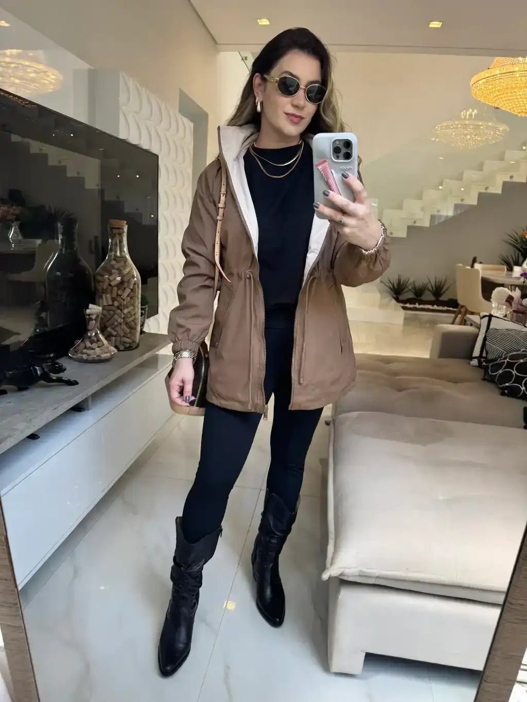 Parka Dupla Face - Modazzy