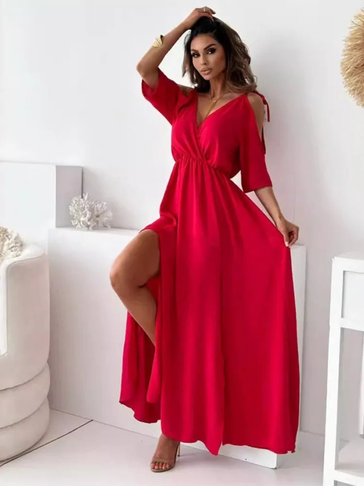 Vestido Amélie Fuchsia – Elegância da Moda Europeia (Novidade no Brasil) - Modazzy