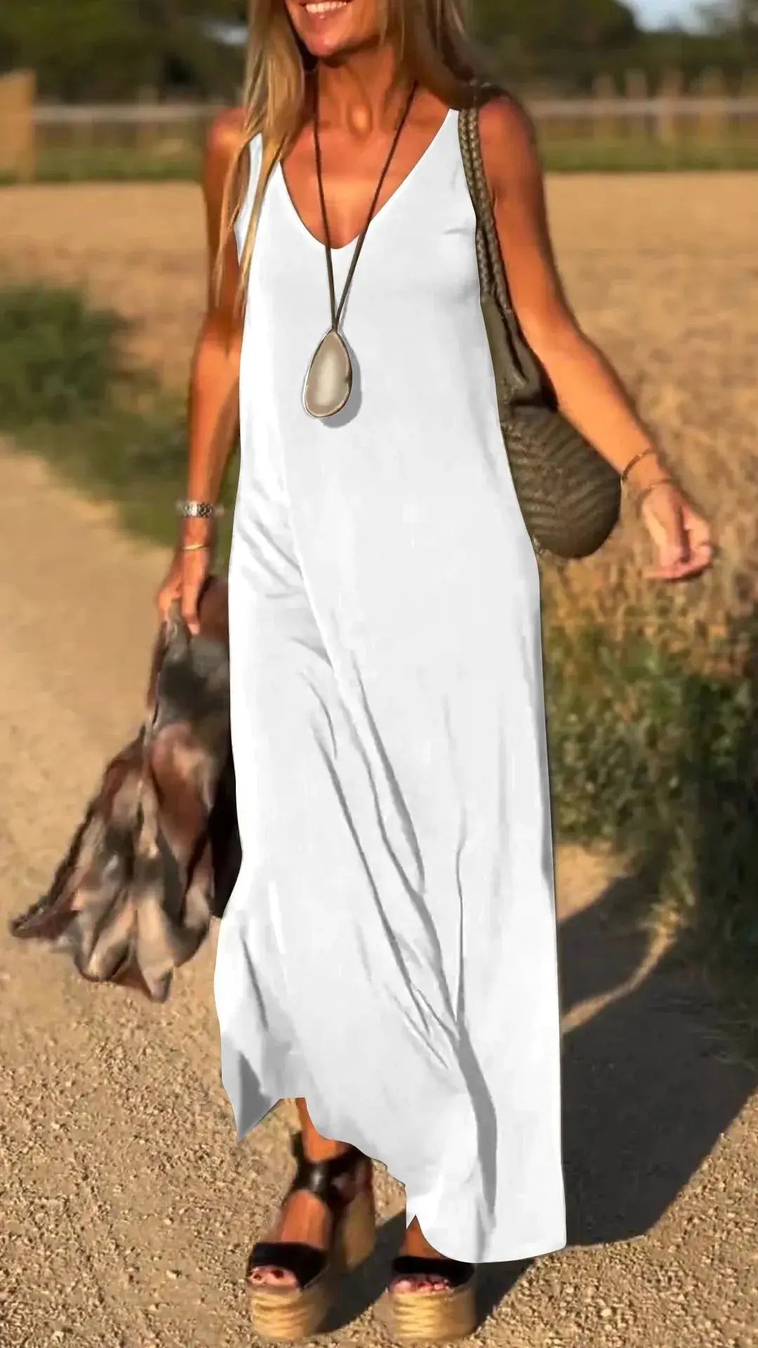 Vestido Parisienne – Estilo Chic e Contemporâneo da Moda Europeia (Leve e Soltinho) - Modazzy
