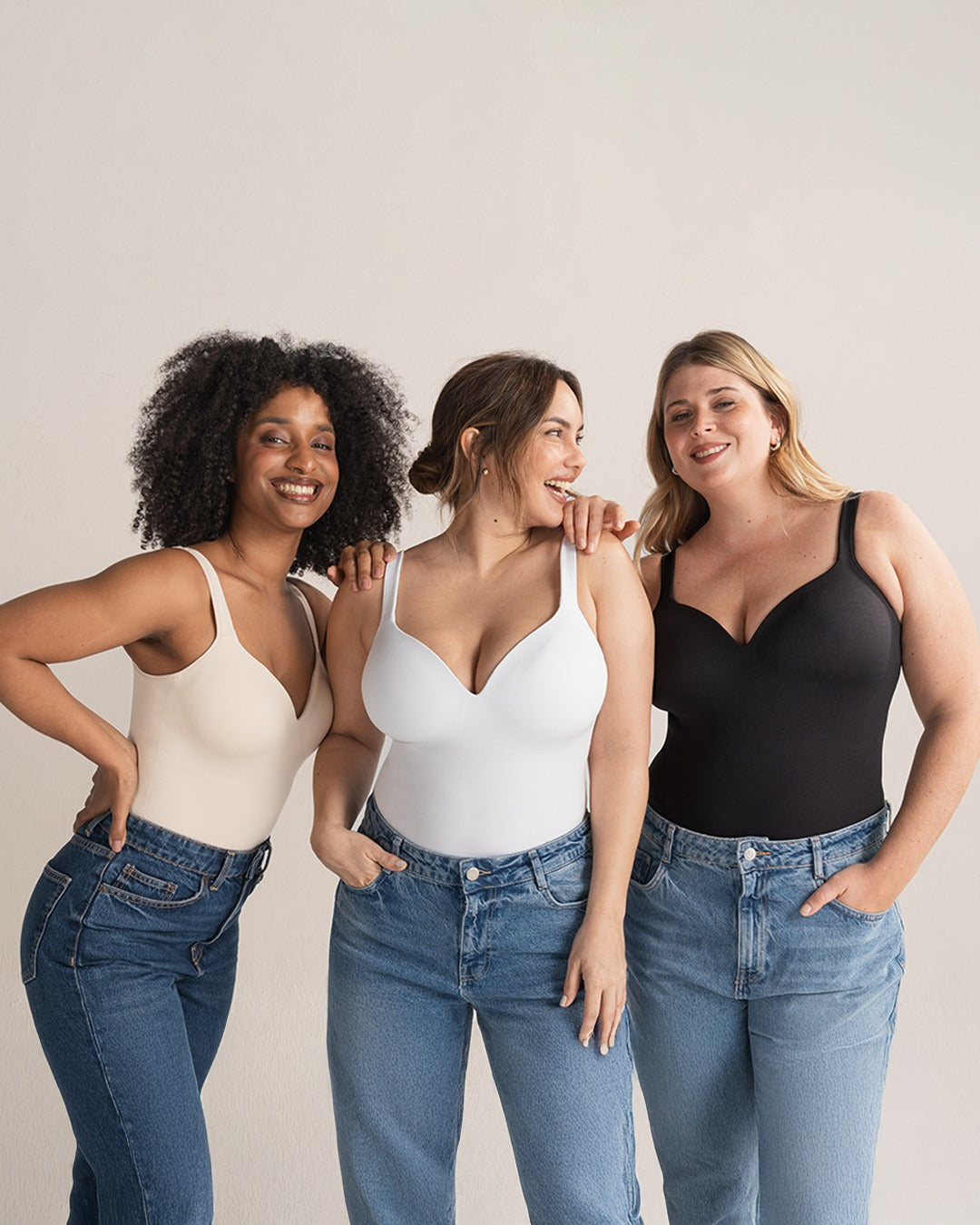 Kit 3 Regatas Modeladora Slim Control