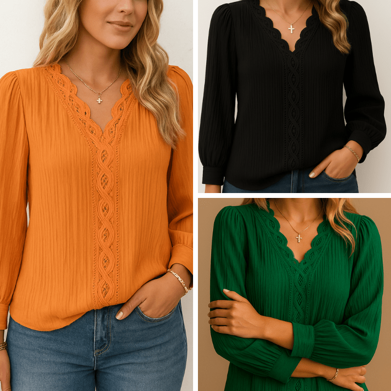 Blusa Feminina Elegance - (Ultimo dia de Promoção) - Modazzy