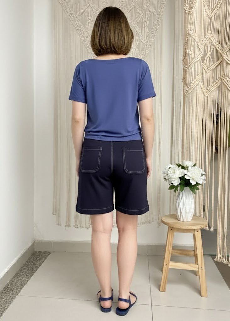 [Compre 1 Leve 3] Bermuda Estela - Moletinho - Modazzy