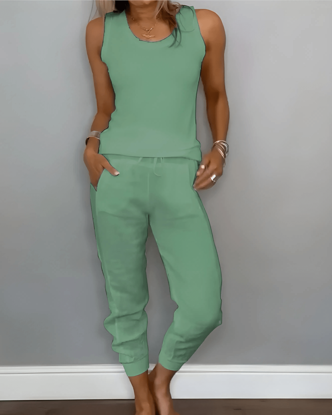 Conjunto Casual Flórida - Algodão Premium (Estilo Europeu) - Modazzy