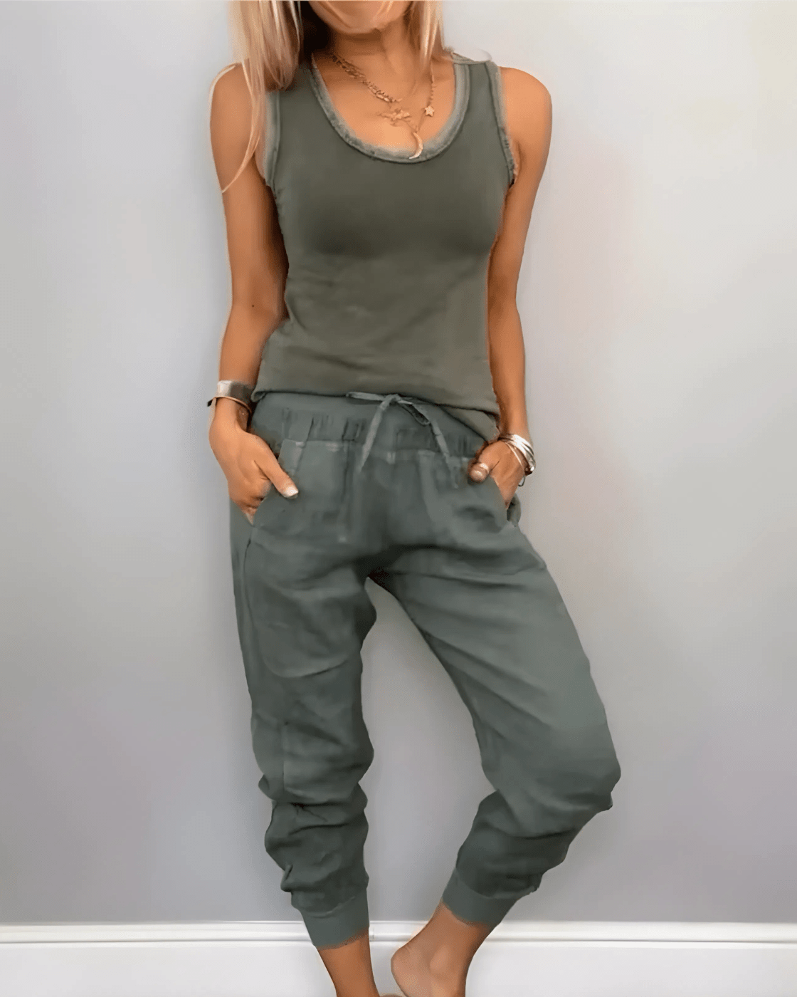 Conjunto Casual Flórida - Algodão Premium (Estilo Europeu) - Modazzy