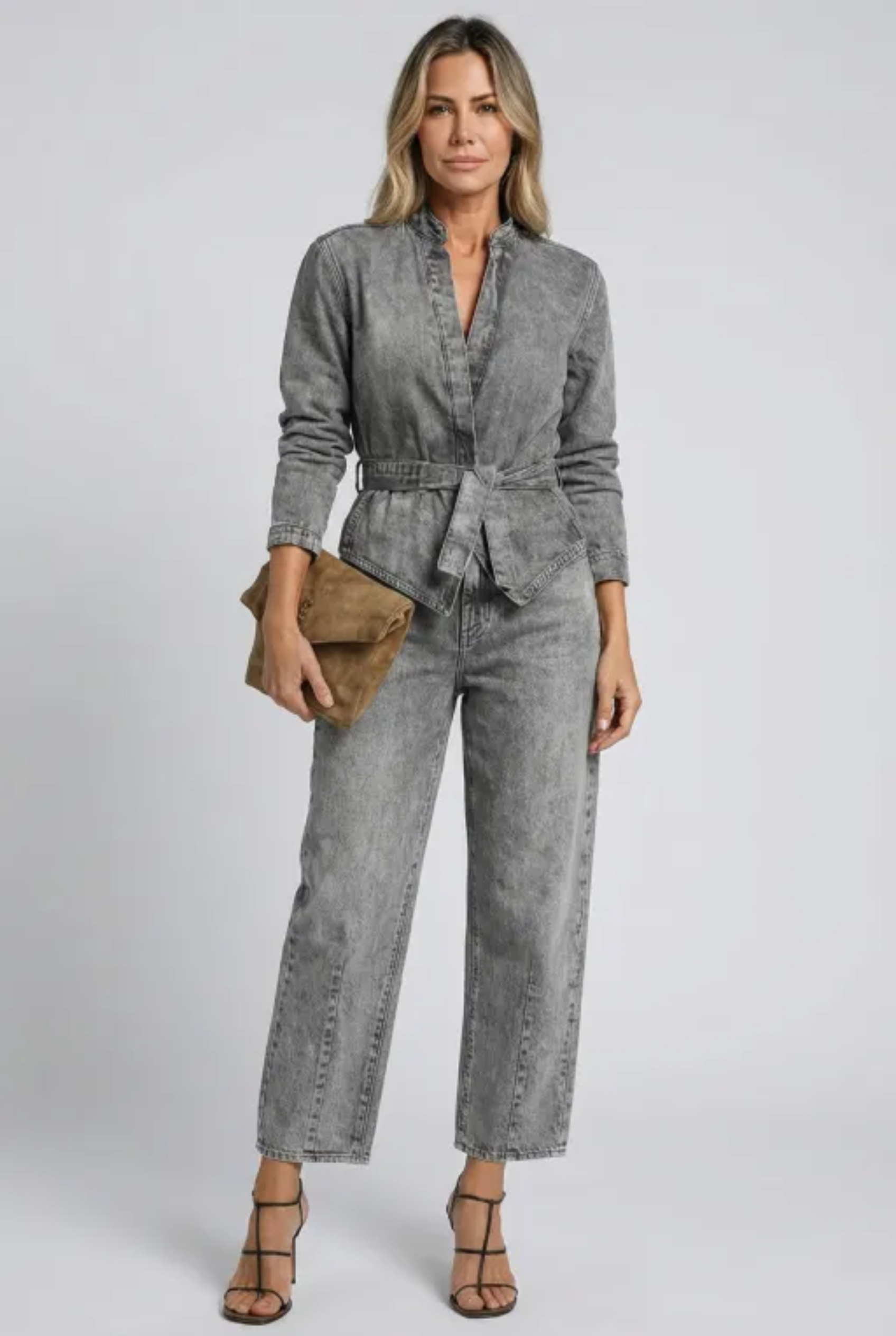 Conjunto Jess - Jeans - (Queridinho das Blogueiras Europeias)
