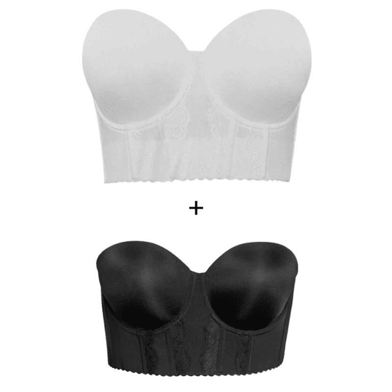 Kit 2 Sutiãs Corset Modelador + Alças Removíveis Grátis - Modazzy