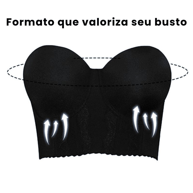 Kit 2 Sutiãs Corset Modelador + Alças Removíveis Grátis - Modazzy