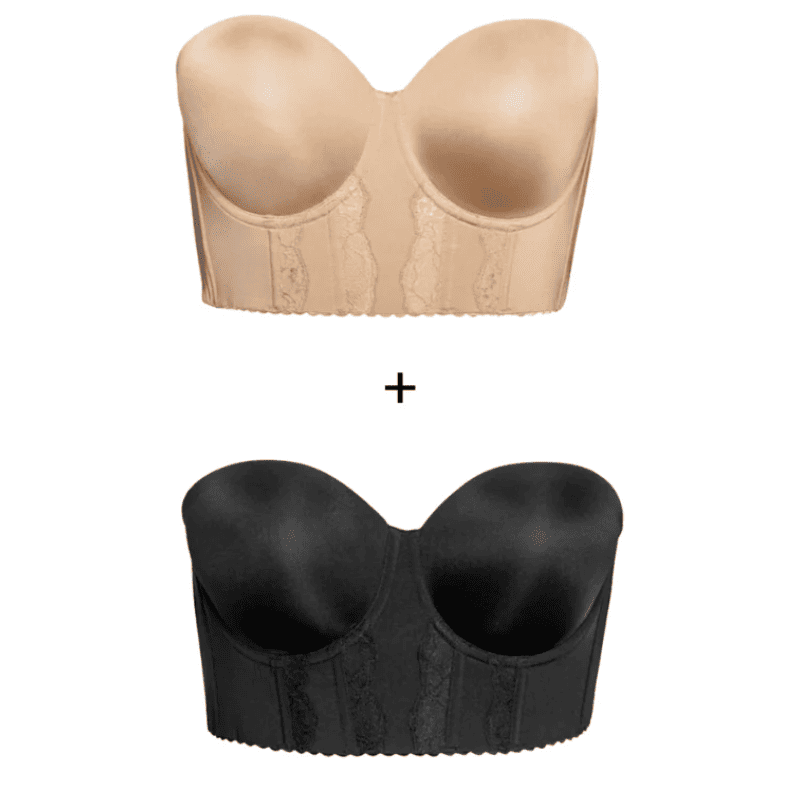 Kit 2 Sutiãs Corset Modelador + Alças Removíveis Grátis - Modazzy