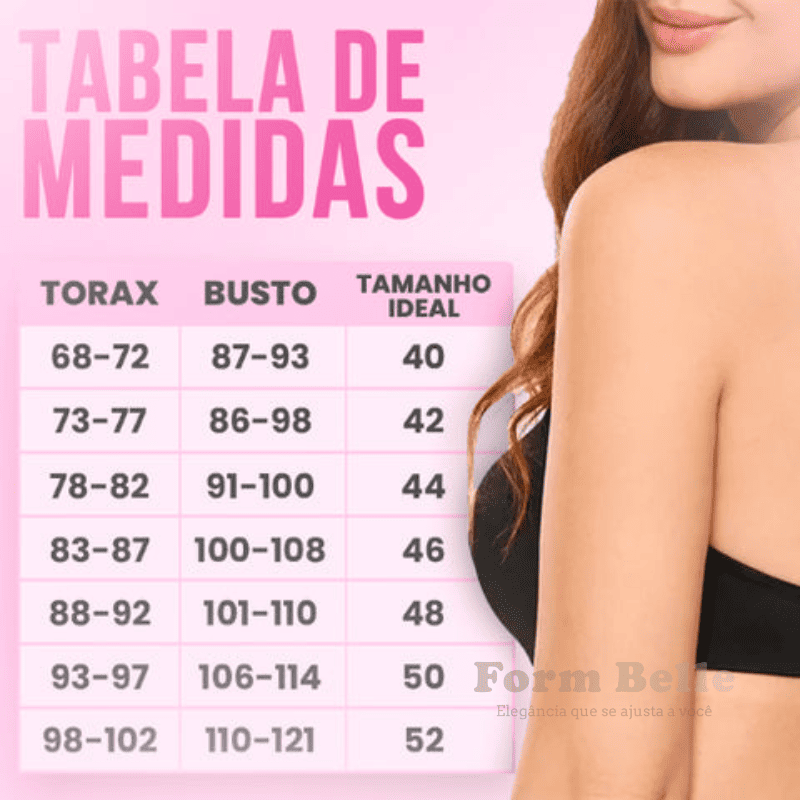 Kit 2 Sutiãs Tomara que Caia Sync Comfort - Sustentação Ideal e Conforto sem Alças + Brindes - Modazzy