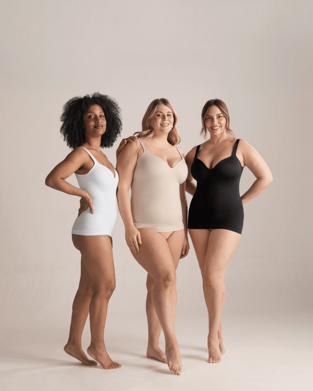Kit 3 Regatas Modeladora Slim Control - Modazzy