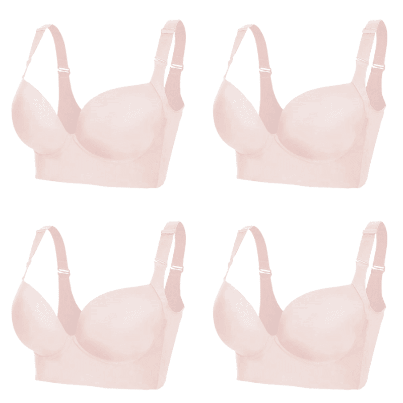 Kit 4 Sutiãs Becca Push - Up Modelador - Modazzy