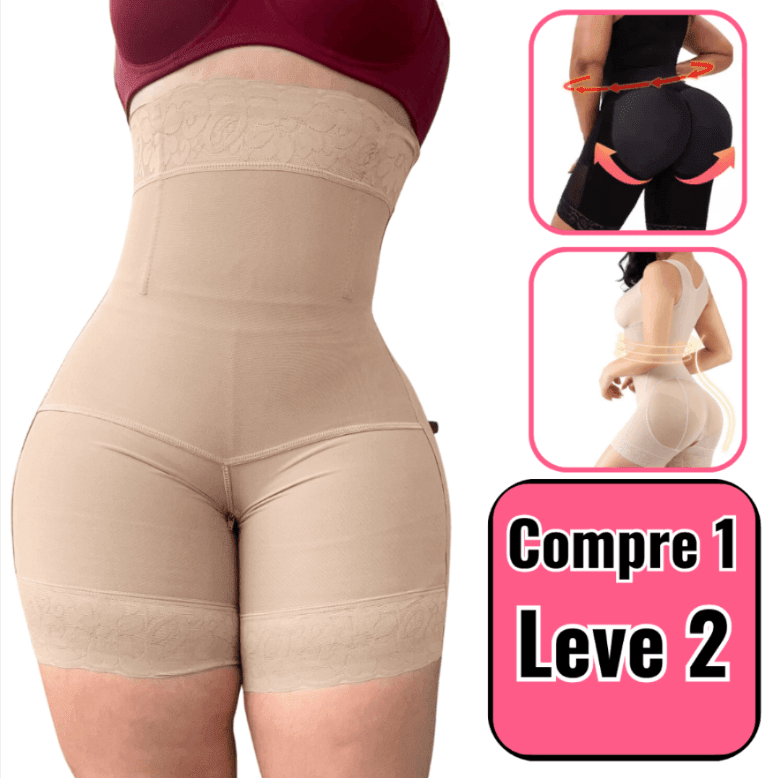 Kit com 2 Cintas Modeladora Americana Sem Alça - Modazzy