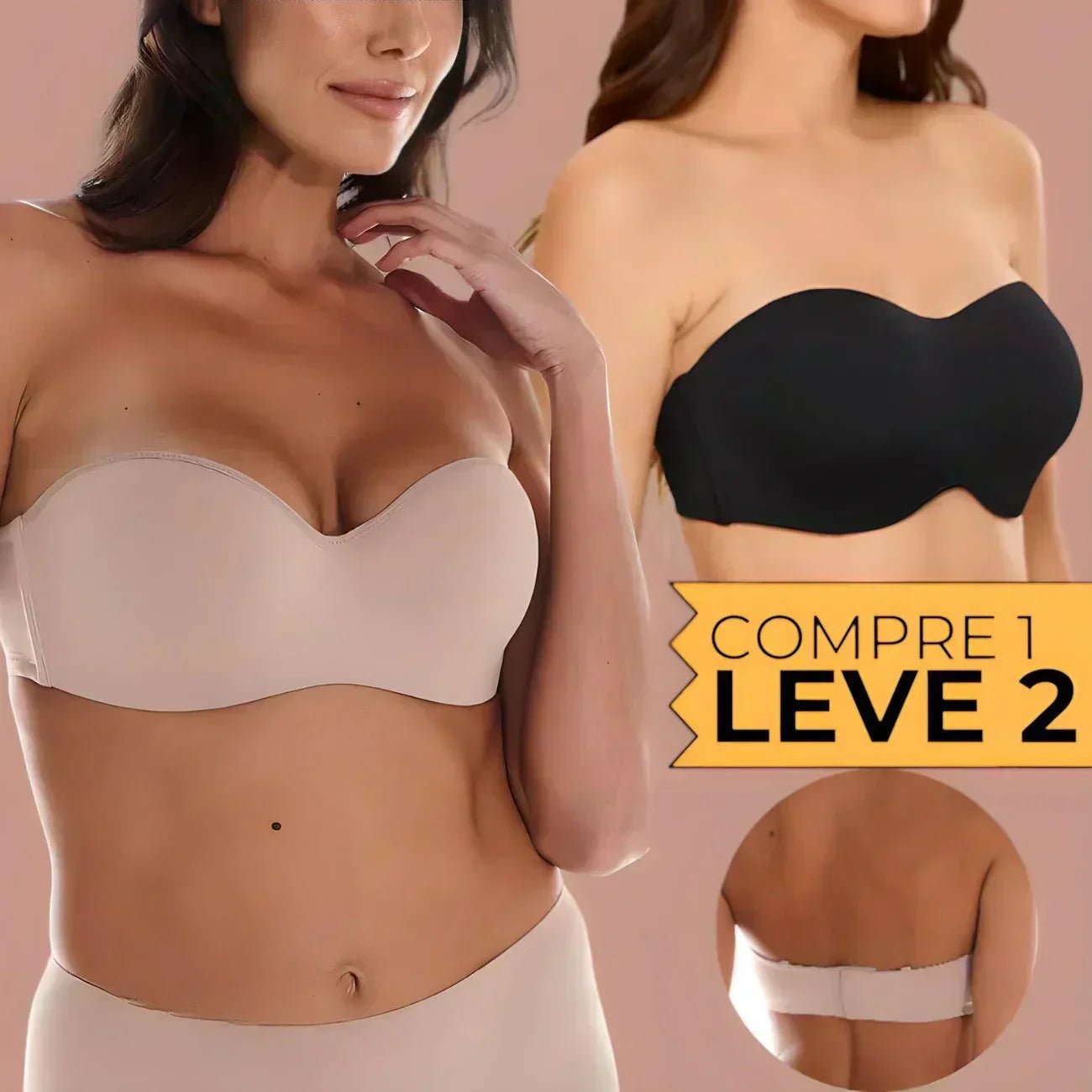 Sutiã Tomara que Caia Bela Comfort - [Compre 1 Leve 2] + Brinde Exclusivo - Modazzy