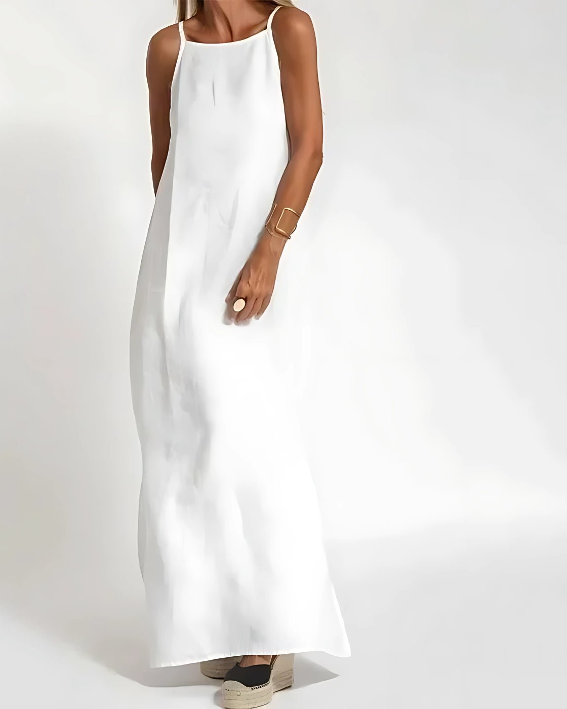 Vestido Stella - Linho Premium | Super Fresco (Estilo Americano e Europeu) - Modazzy