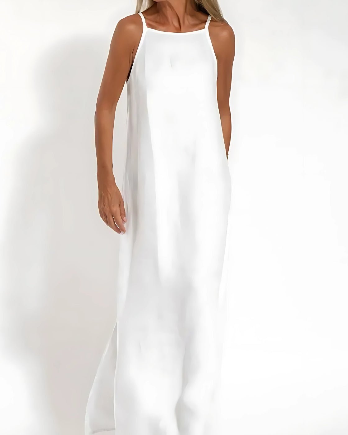 Vestido Stella - Linho Premium | Super Fresco (Estilo Americano e Europeu) - Modazzy